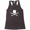 skull skeleton Racerback Tank