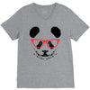 cool panda V-Neck Tee