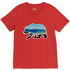 wild bear V-Neck Tee