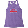 i love my girlfriend Racerback Tank