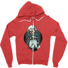 Skull Ride Zipper Hoodie