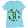 DABBİNG LEPRECHAUN Ladies Fitted T-Shirt