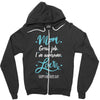 Mom Great Job I'm Awesome Love Happy Mother's Day Zipper Hoodie