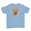 pizzaa monster Youth Tee