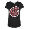 pizza1 Maternity Scoop Neck T-shirt