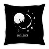 one louder classic rock bad news guitarists Throw Pillow