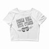 drinks well with others Crop Top