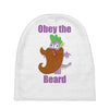 obey the beard Baby Beanies
