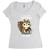 nuts Women's Triblend Scoop T-shirt