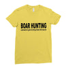 boar hunting tex Ladies Fitted T-Shirt