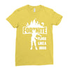 Floss Like A Boss Ladies Fitted T-Shirt