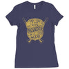 this girl is made of gun powder and lead Ladies Fitted T-Shirt