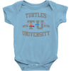 turtles university Baby Onesie