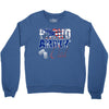 proud army dad Crewneck Sweatshirt