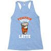 pumpkin spice latte Racerback Tank