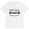 hot dog V-Neck Tee
