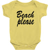 beach please Baby Bodysuit