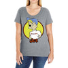bazooka joe 2, ideal gift or birthday present. Ladies Curvy T-Shirt