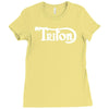triton cafe racer motorcycle Ladies Fitted T-Shirt