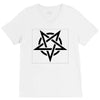 black black castle V-Neck Tee