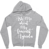 Women, love, Rights, Feminism, Feminist, Female, Funny, Woman, Girl Po Zipper Hoodie