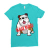 bad dog Ladies Fitted T-Shirt