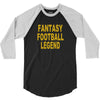 fantasy football legend sunday night football sports league tee shirt 3/4 Sleeve Shirt