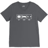 v1 eat sleep code V-Neck Tee