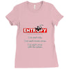 Entropy: The Ultimate Thermodynamics Game Ladies Fitted T-Shirt