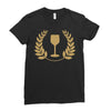 drinking logo Ladies Fitted T-Shirt