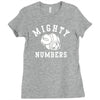 mighty numbers Ladies Fitted T-Shirt