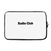 Radio Club logo Laptop sleeve