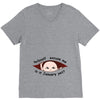 January Peeking Out Asian Baby Boy V-Neck Tee