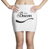 enjoy bacon tshirt funny humor pork tee coke food rude offensive meat Mini Skirts