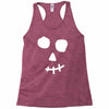 face skull Racerback Tank