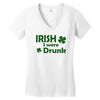 irish i were drunk Women's V-Neck T-Shirt