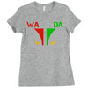 redesignsideas for the flag of wakanda Ladies Fitted T-Shirt