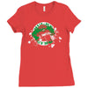hulk's gym Ladies Fitted T-Shirt