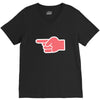 look late V-Neck Tee