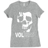 volbeat danish rock band cool skull Ladies Fitted T-Shirt