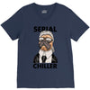 serial chiller V-Neck Tee