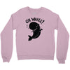 oh whale! Crewneck Sweatshirt