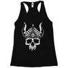 viking skull Racerback Tank