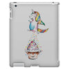 Cute Unicorn and Happy Cupcake iPad 3 and 4 Case