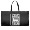 qr composition Weekender Totes
