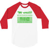 delorean trail 3/4 Sleeve Shirt