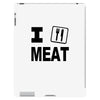 i eat meat iPad 3 and 4 Case
