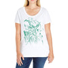 green vigilance Ladies Curvy T-Shirt