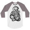 snake and tiger 3/4 Sleeve Shirt
