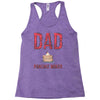 dad pancake maker Racerback Tank
